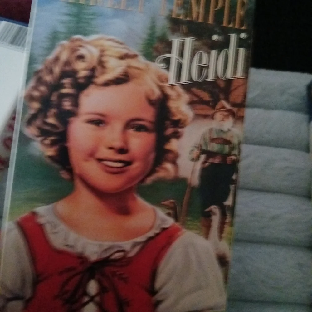 Shirley Temple Classic VHS Collection - Blue & Pink Covers